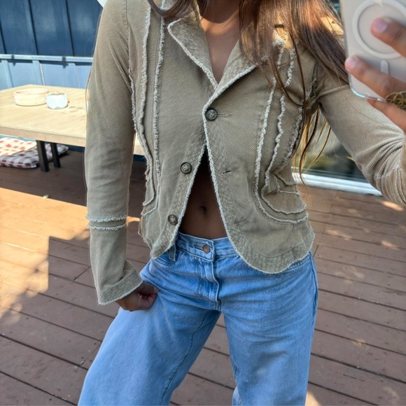 Tan Corduroy Blaze Boho - Picture 1 of 3